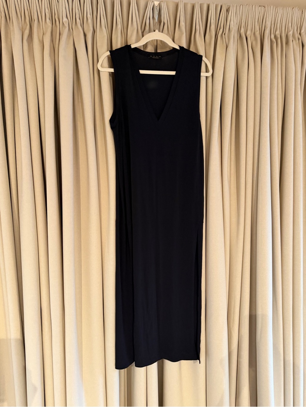 Shan Swim Black Maxi Coverup Dress
